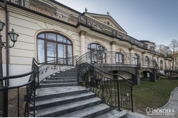 Sanatorium Palast auf dem Wasser in Augustow