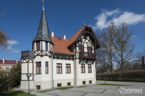 Ein historisches Schloss Olsztyn