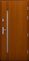 Drzwi drewniane z kolekcji Rycerska, model Dragon